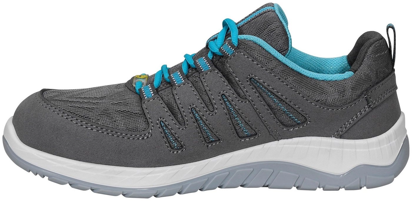 Elten »ELTEN 749501-39 MADDIE grey Low ESD S1P Größe 39 Sicherheitshalbschuh Sicherheitshalbschuh, MADDIE grey Low ESD S1P, 749501-39 ELTEN WELLMAXX Mikrofaser/Textilmaterial Atmungsaktives Textilfutter Gepolsterte Lasche Ganzflächige Einleg« Arbeitsschuh