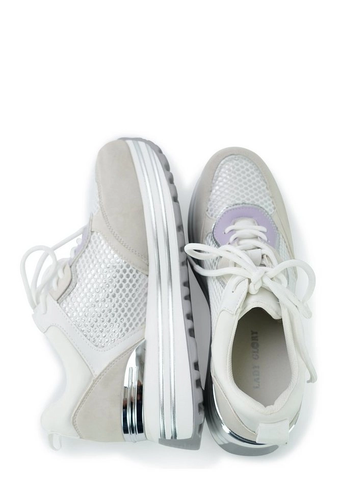 Lady Glory »MAGALI« Sneaker mit ausgefallener Mesh-Optik