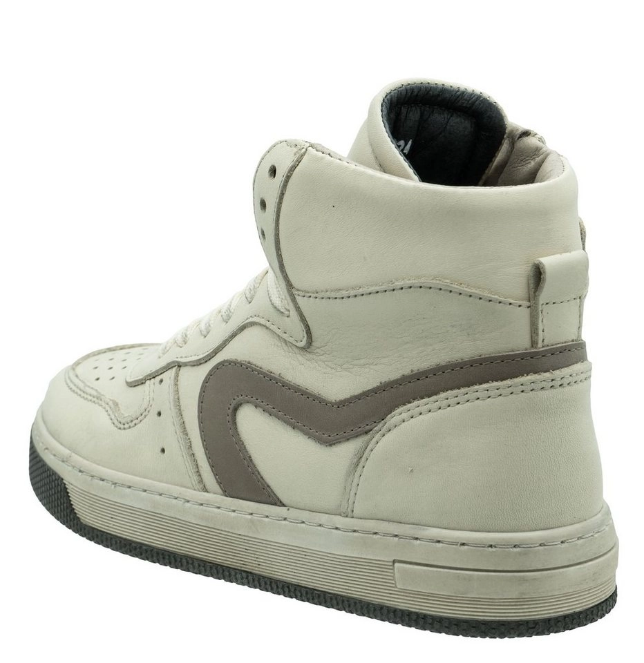 Hip Shoes Style »HIP hohe Sneaker H1301 Unisex-Kinder Leder Beige« Sneaker