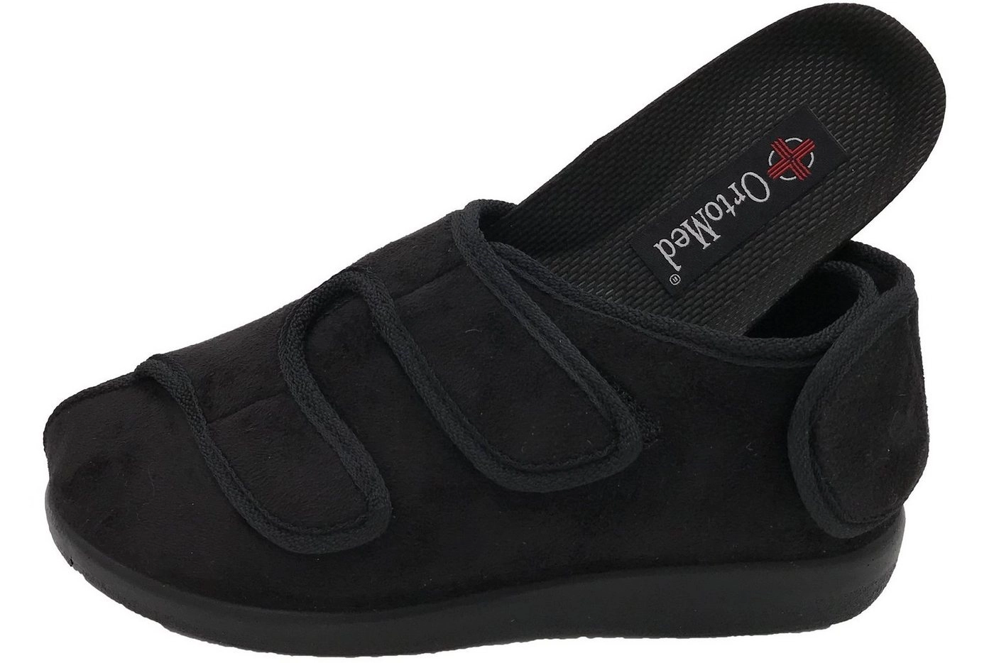 PADERO »Ortomed Klettschuhe Verbandschuhe« Hausschuh Orthopädischer Rehabilitationsschuh