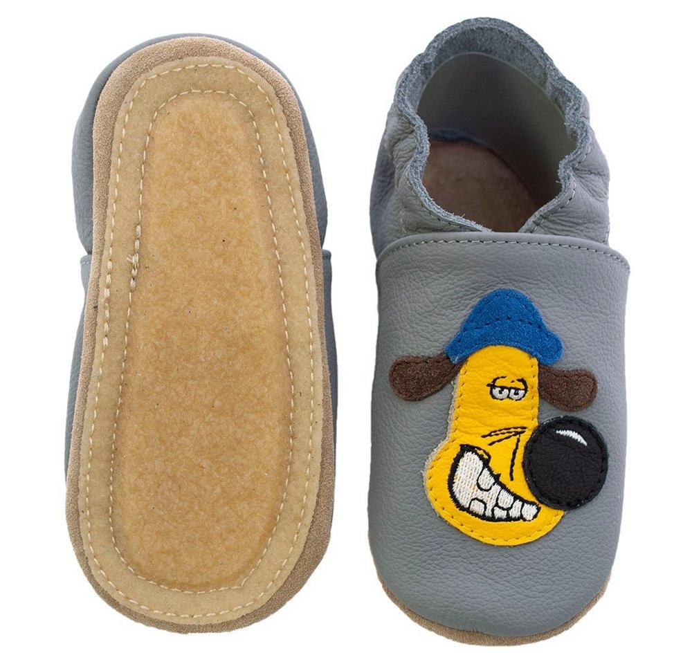 HOBEA-Germany »Kitaschuhe Hausschuhe Kinderschuhe mit Shaun das Schaf« Lauflernschuh