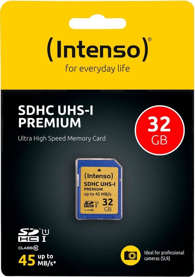 SD 32GB 10/45 Secure Digital UHS-I ITO, Speicherkarte