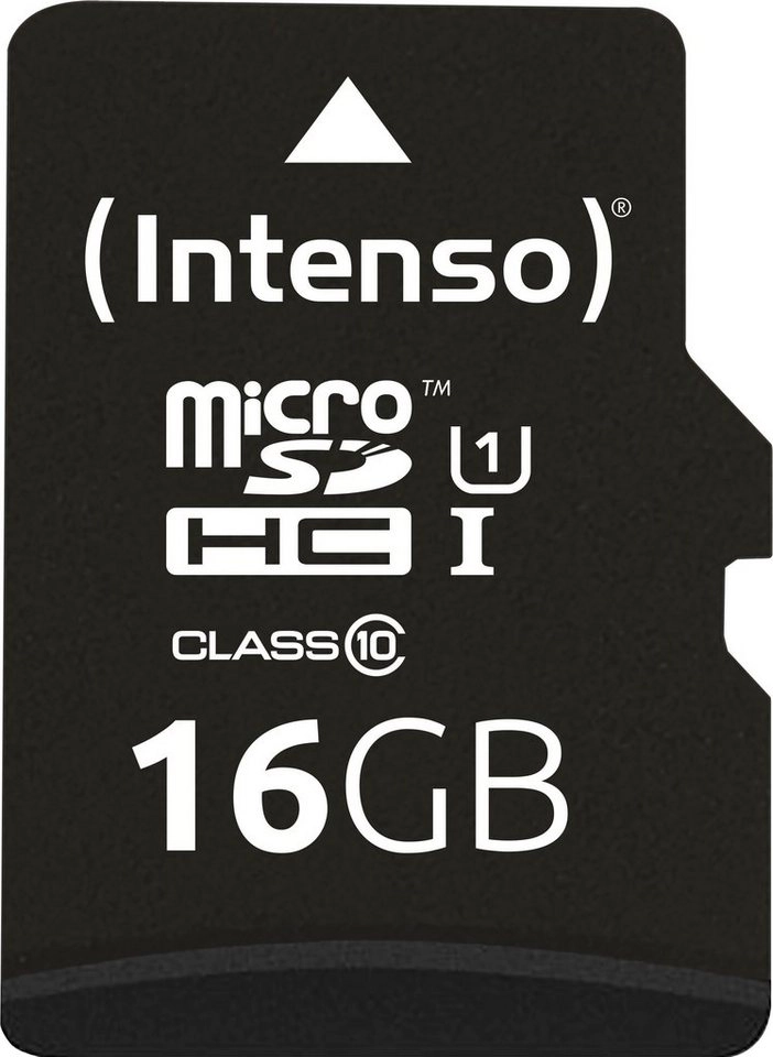 microSDHC UHS-I 16 GB, Speicherkarte