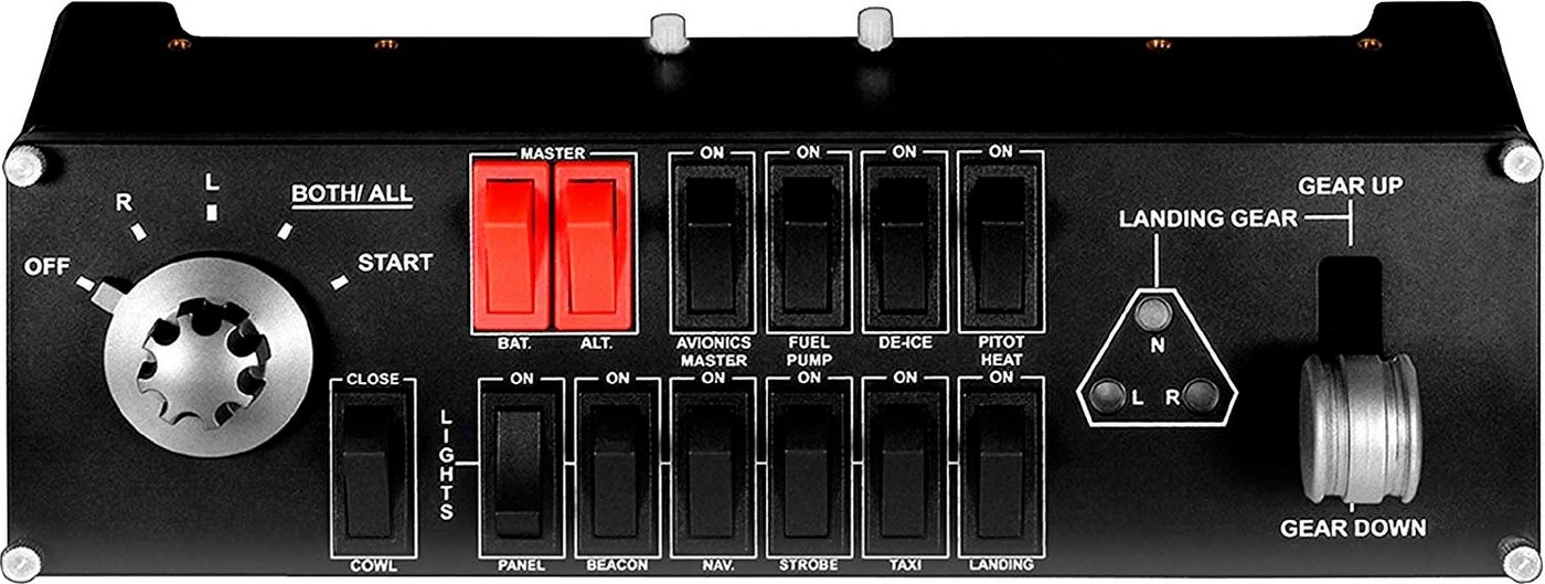 G Saitek PRO Flight Switch Panel, Instrumentenpanel