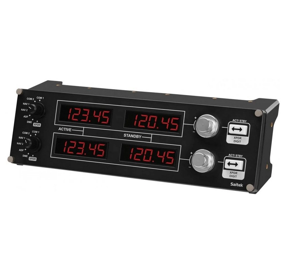 G Saitek PRO Flight Radio Panel, Instrumentenpanel