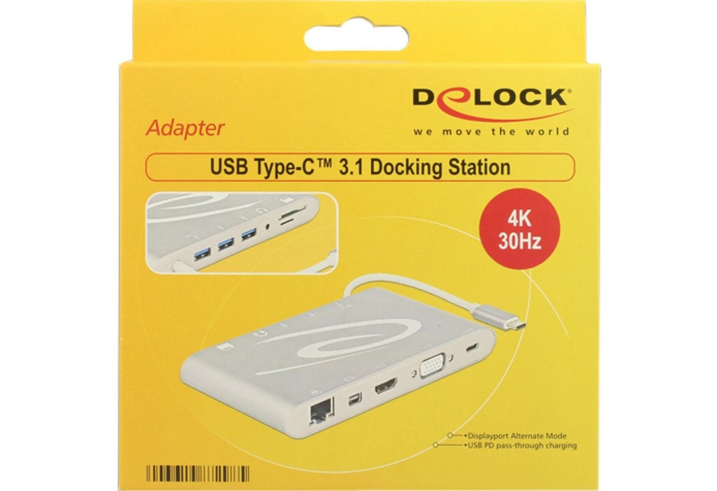 USB Type C 3.1, Dockingstation