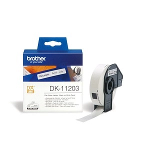 Ordner/Register-Etiketten DK-11203, Schriftband