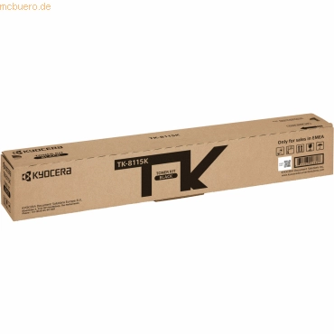 Toner schwarz TK-8115K