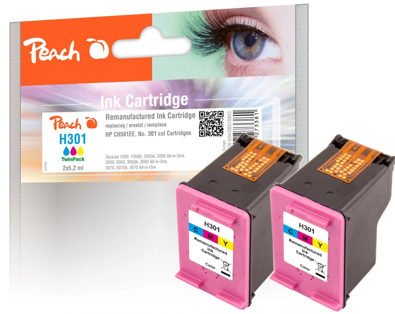 Tinte Doppelpack color PI300-504