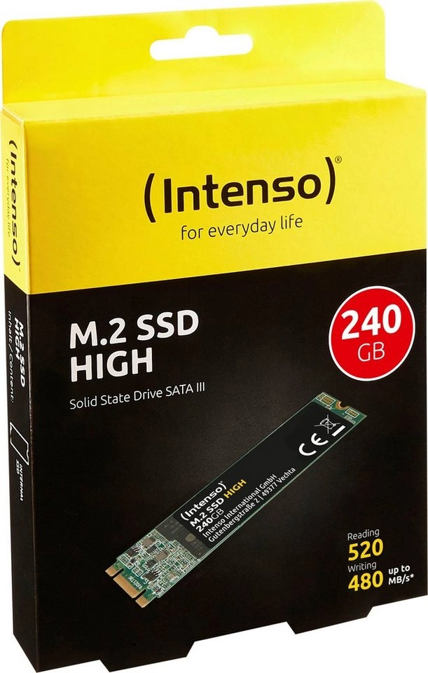 High Performance 240 GB, SSD