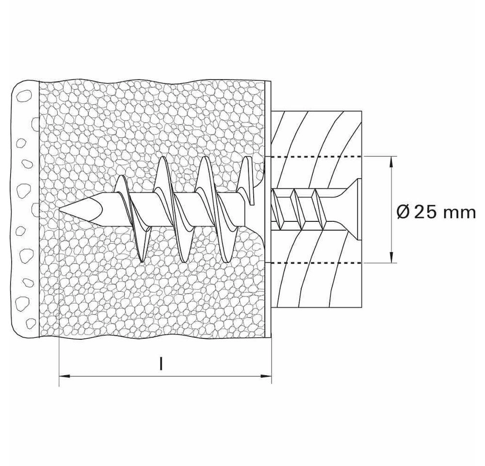 Dämmstoffdübel FID 50