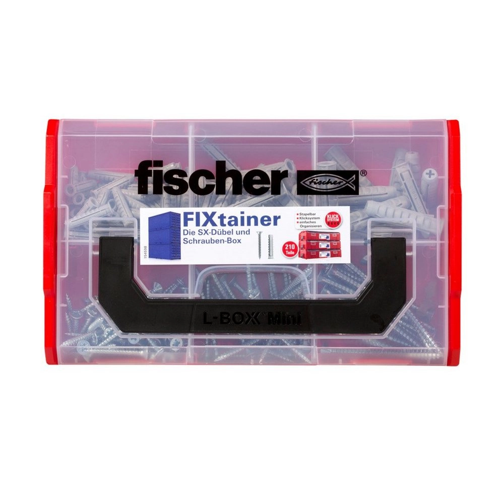FixTainer SX-Dübel- und Schrauben-Box