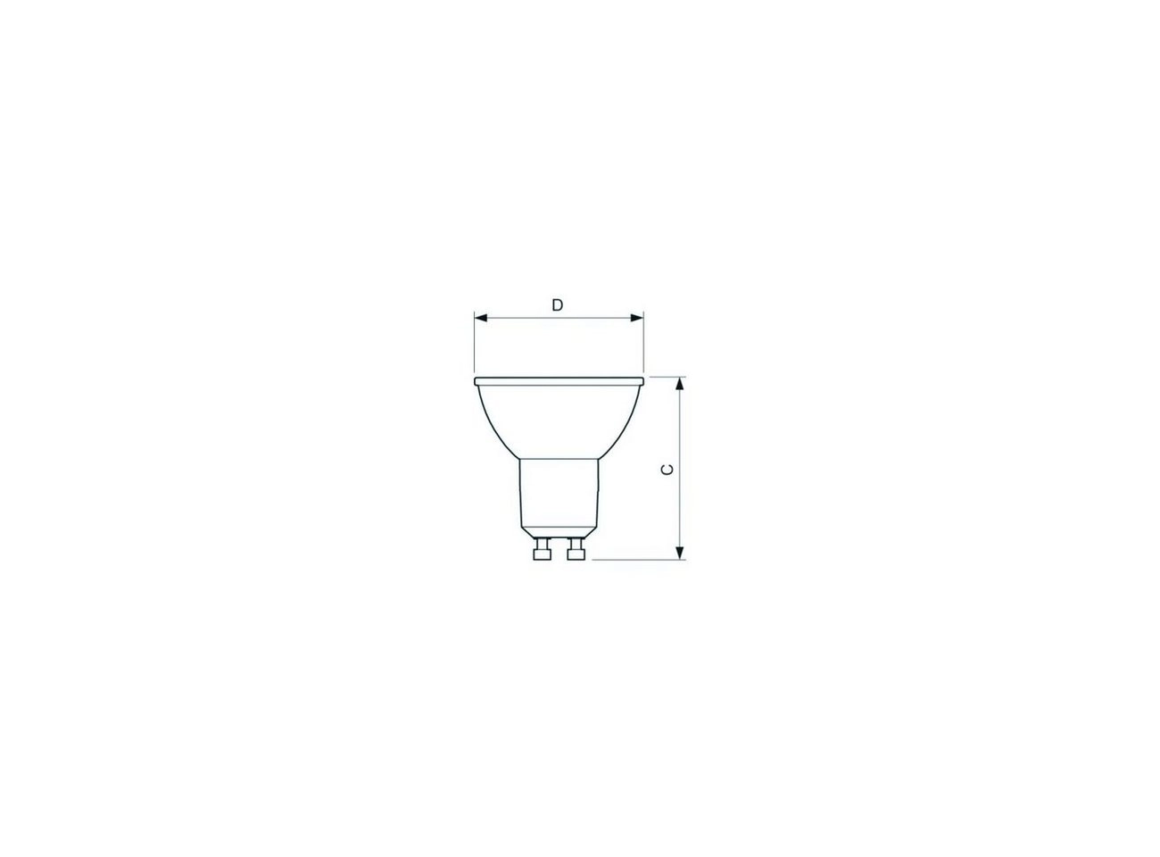 MASTER LEDspot ExpertColor 3.9-35W GU10 940 36D, LED-Lampe