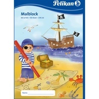 Malblock DIN A4 100 Blatt, Malen