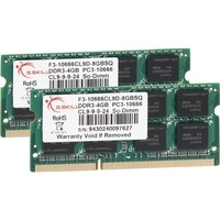 SO-DIMM 8 GB DDR3-1333 Kit, Arbeitsspeicher