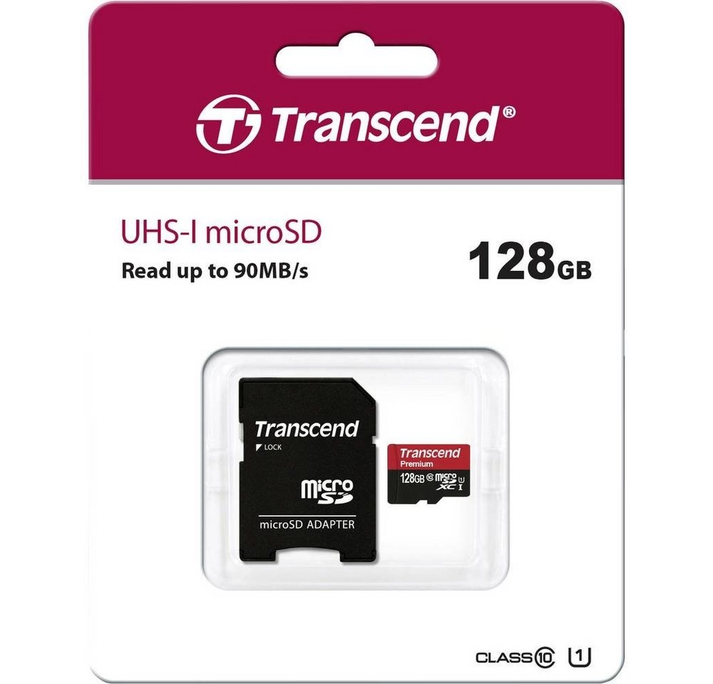 Premium 128GB microSDXC-Karte, Speicherkarte