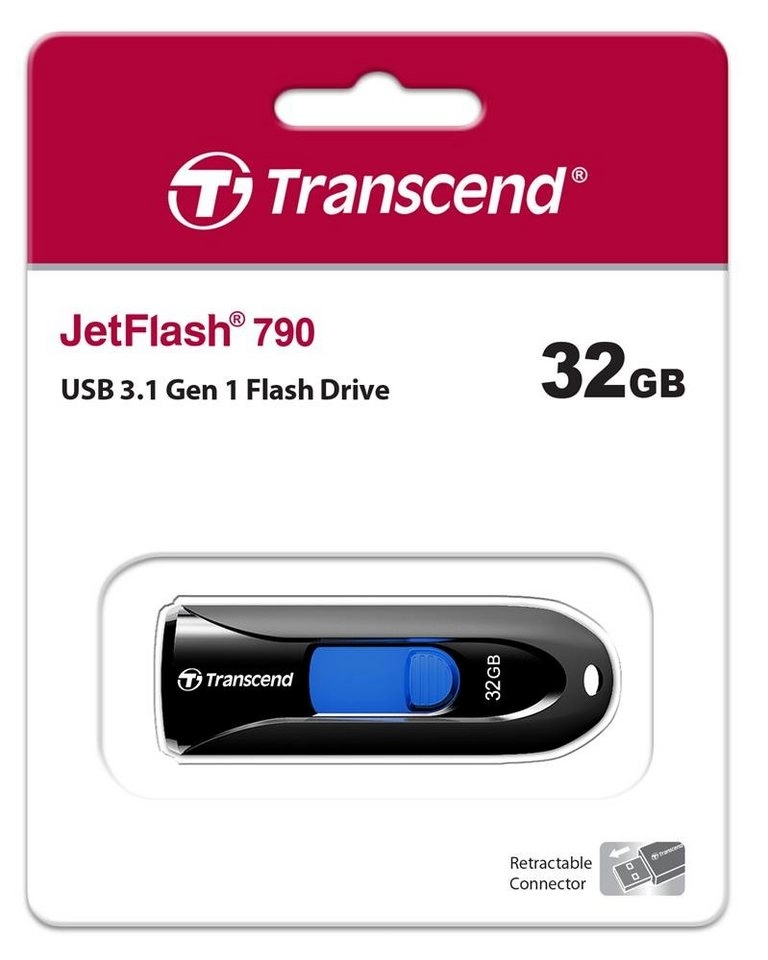 JetFlash 790K 32 GB, USB-Stick