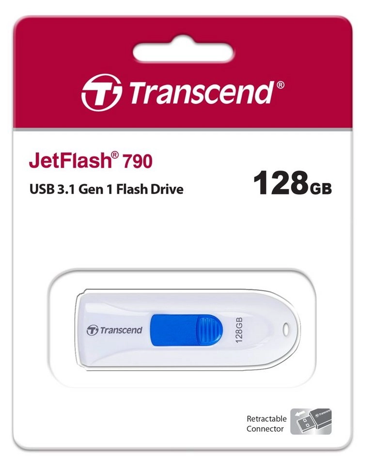 JetFlash 790W 128 GB, USB-Stick