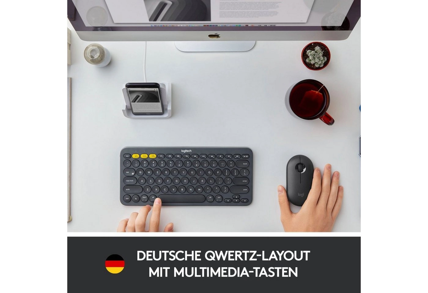 K380 Multi-Device Bluetooth, Tastatur