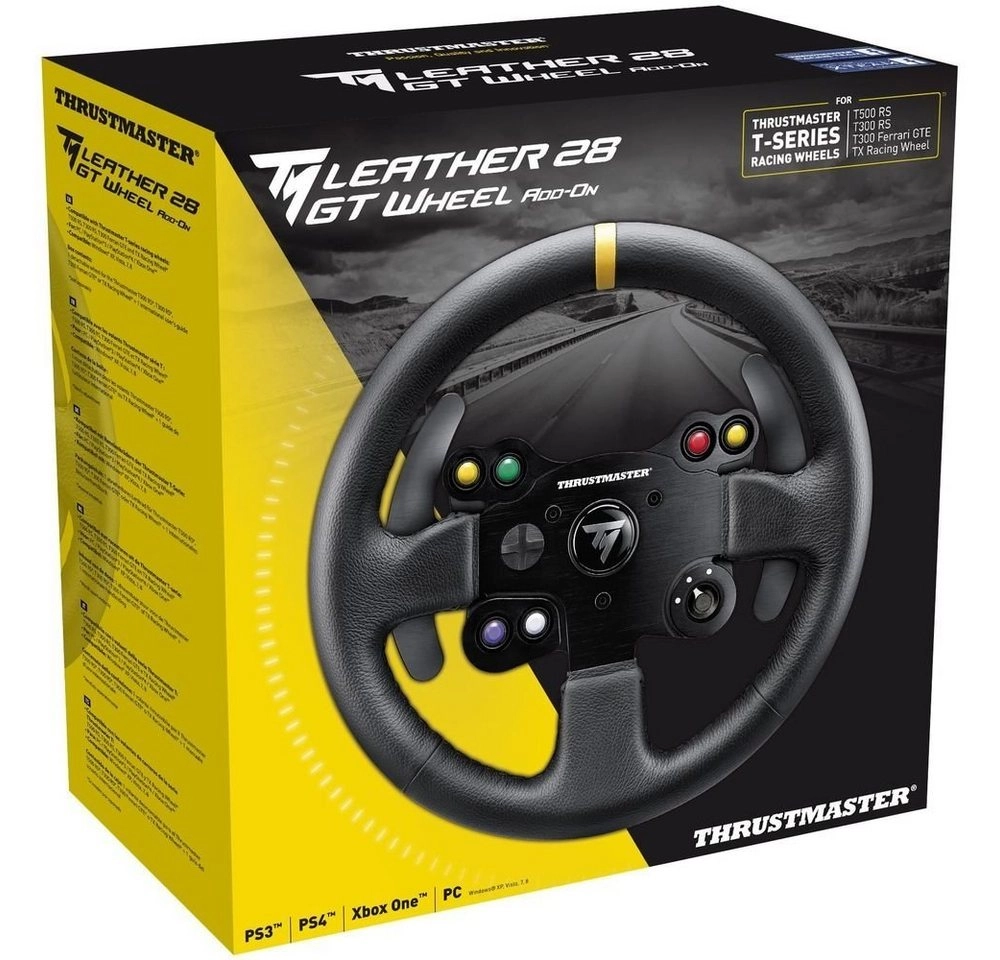 TM Leder 28 GT Wheel Add-On, Austausch-Lenkrad