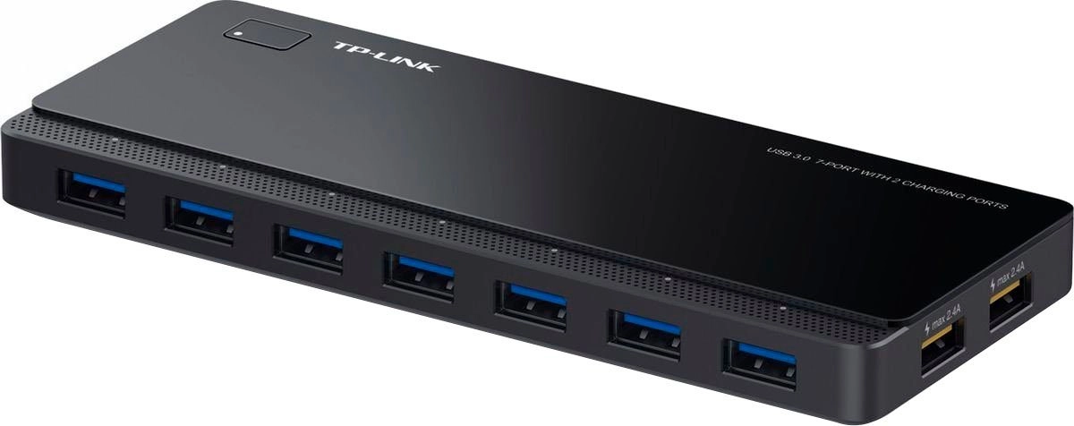7-Port-USB-3.0-Hub mit 2 Ladeports (UH720), USB-Hub