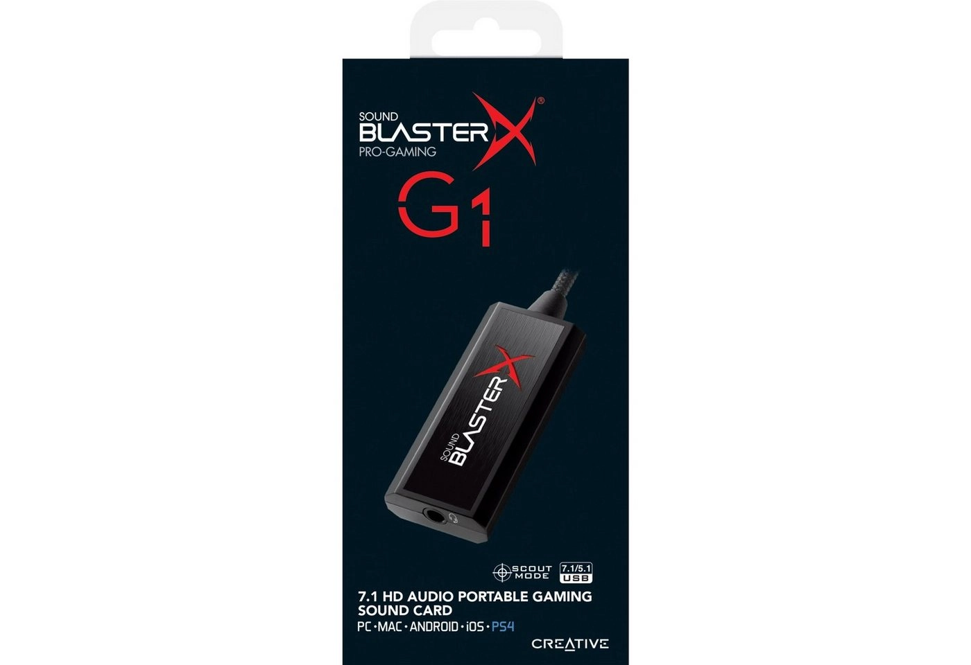 Sound BlasterX G1, Soundkarte