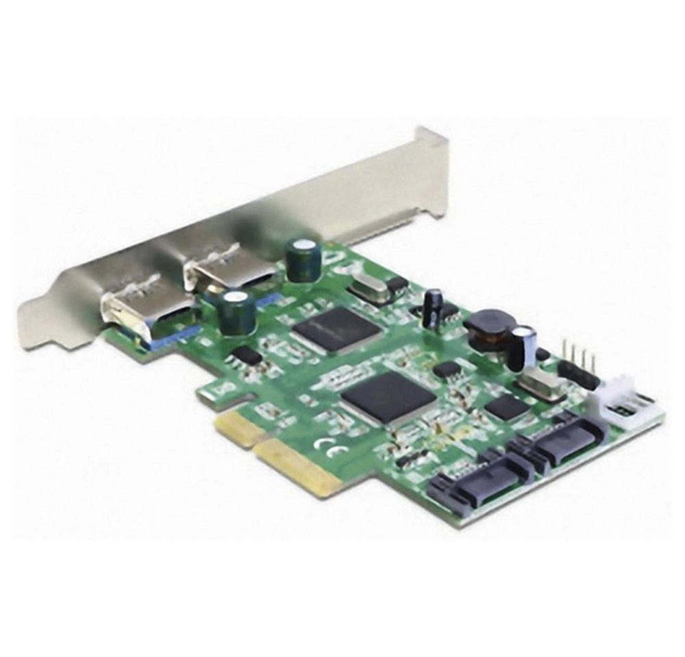 PCI Express Karte > 2x USB 3.0, 2x SATA, Controller