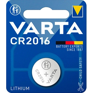Professional CR2016, Batterie