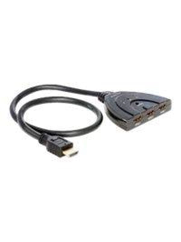 Switch HDMI-A Stecker > 3x HDMI-A Buchse, HDMI Switch
