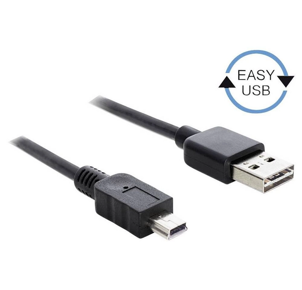 EASY-USB 2.0 Kabel, USB-A Stecker > Mini USB-B Stecker