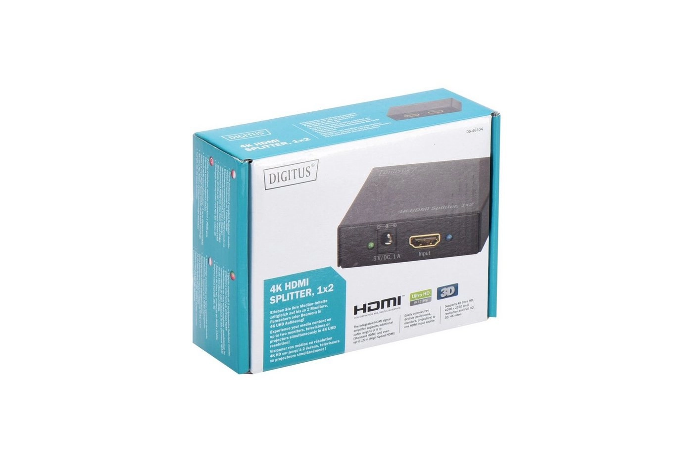 HDMI Splitter 4K UHD 1x HDMI > 2x HDMI
