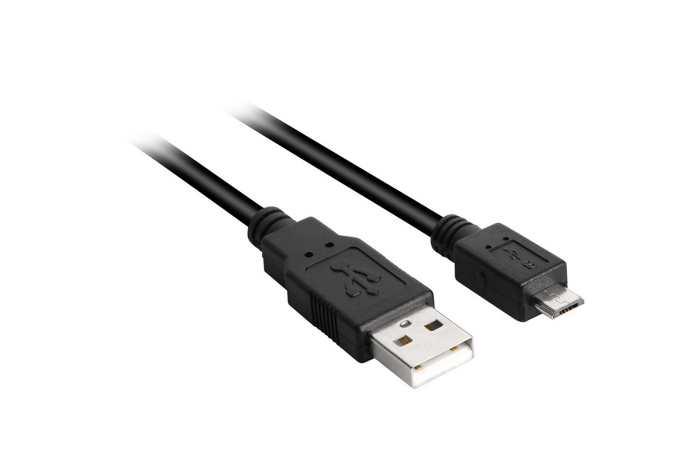 USB 2.0 Kabel, USB-A Stecker > Micro USB-B Buchse