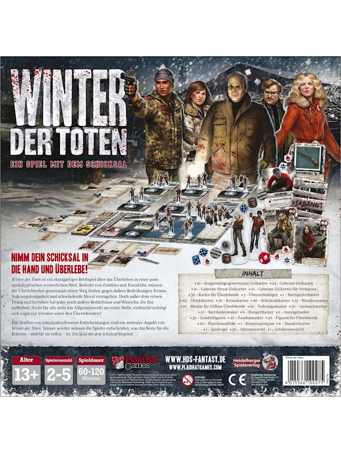 Winter der Toten: Ein Spiel mit dem Schicksal, Brettspiel