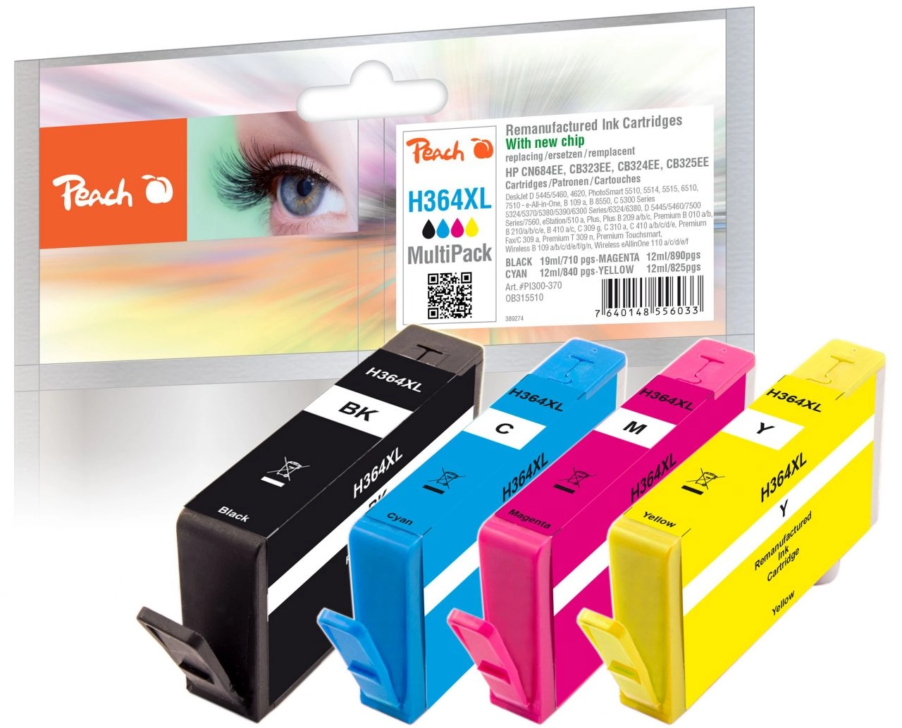 Tinte Nr. 364XL Sparpack