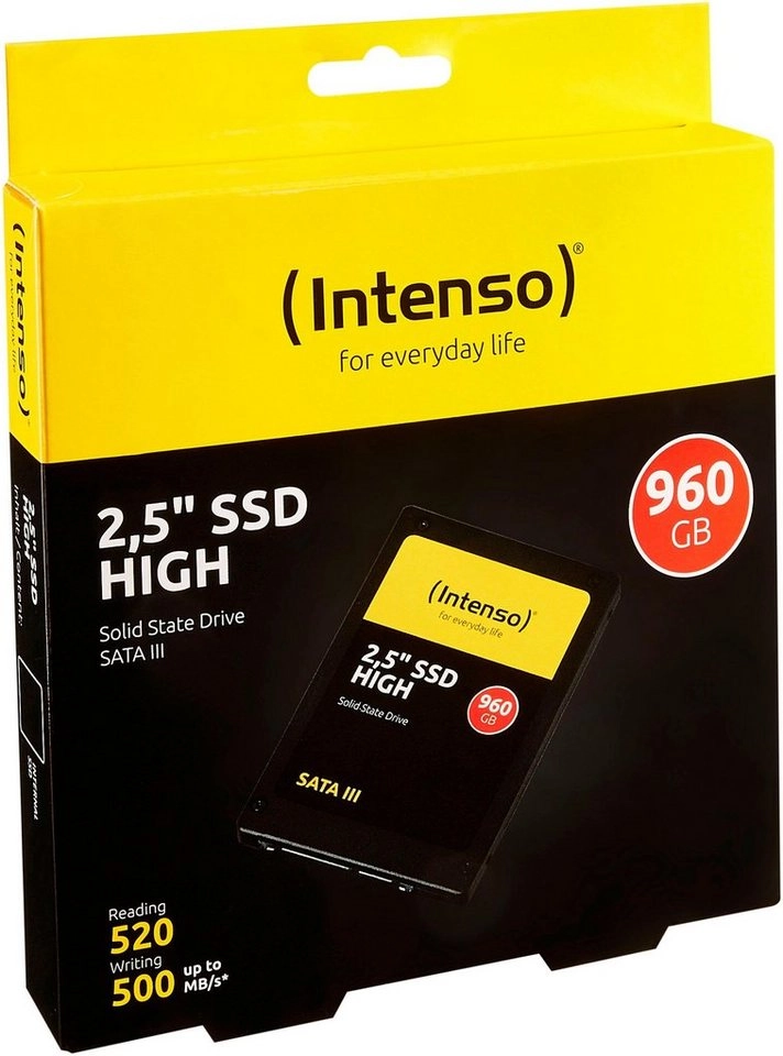 High Performance 960 GB, SSD