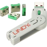 USB Port Schloss (4 Stück) mit Schlüssel, Diebstahlschutz