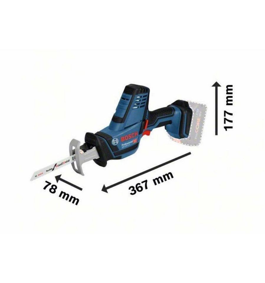 Akku-Säbelsäge GSA 18V-LI C Professional solo, 18Volt