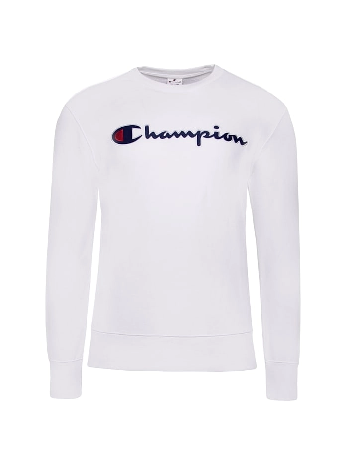 Sweatshirt mit gesticktem Logo-Schriftzug