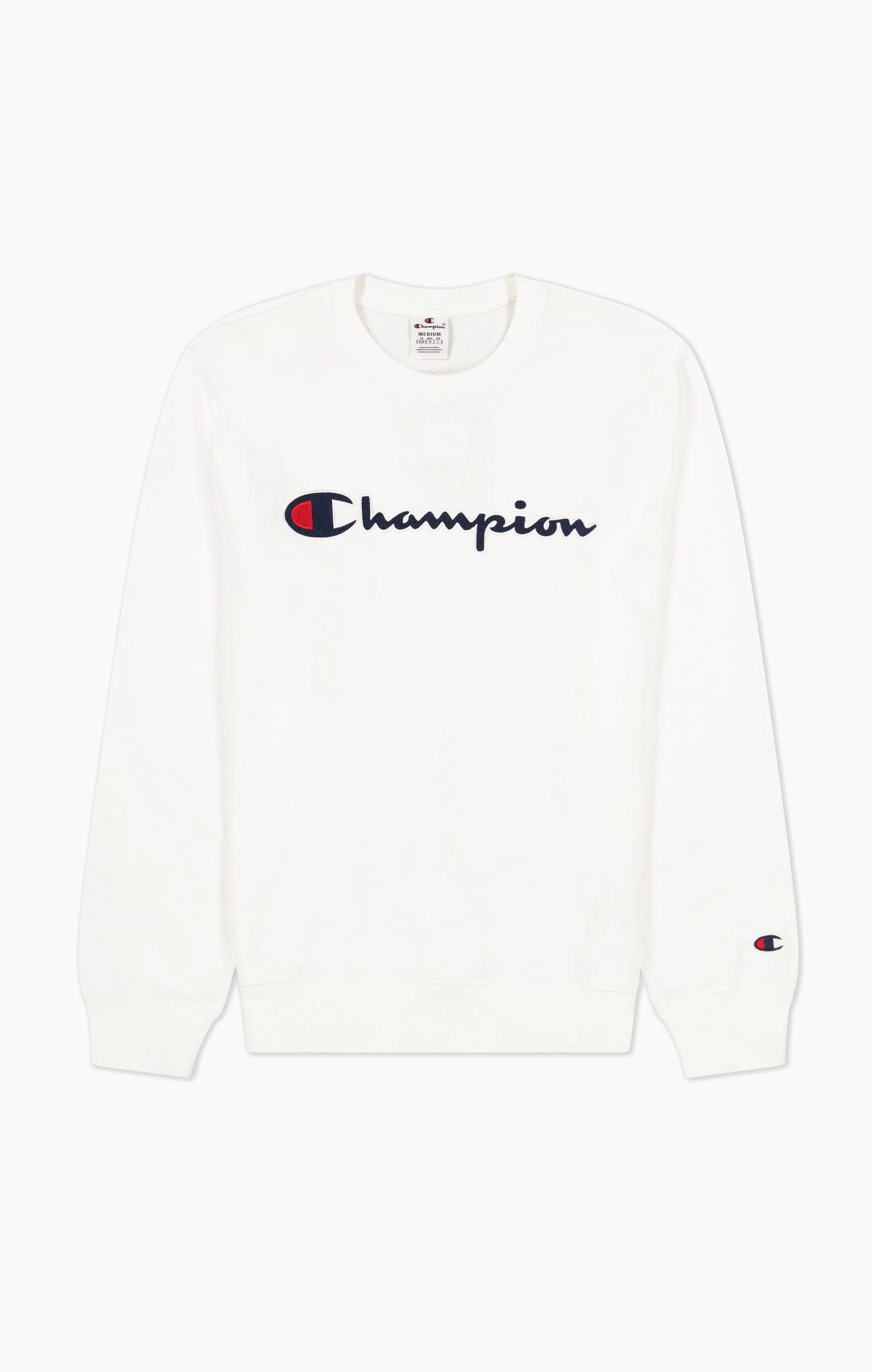 Sweatshirt mit gesticktem Logo-Schriftzug