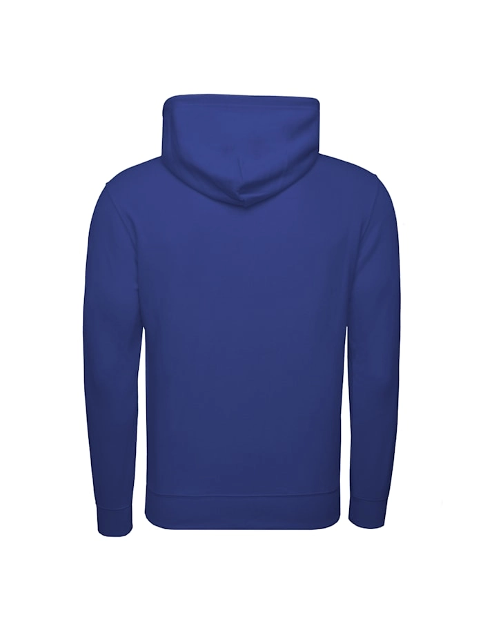 Kapuzenpullover mit kleinem Logo und Kordelzug