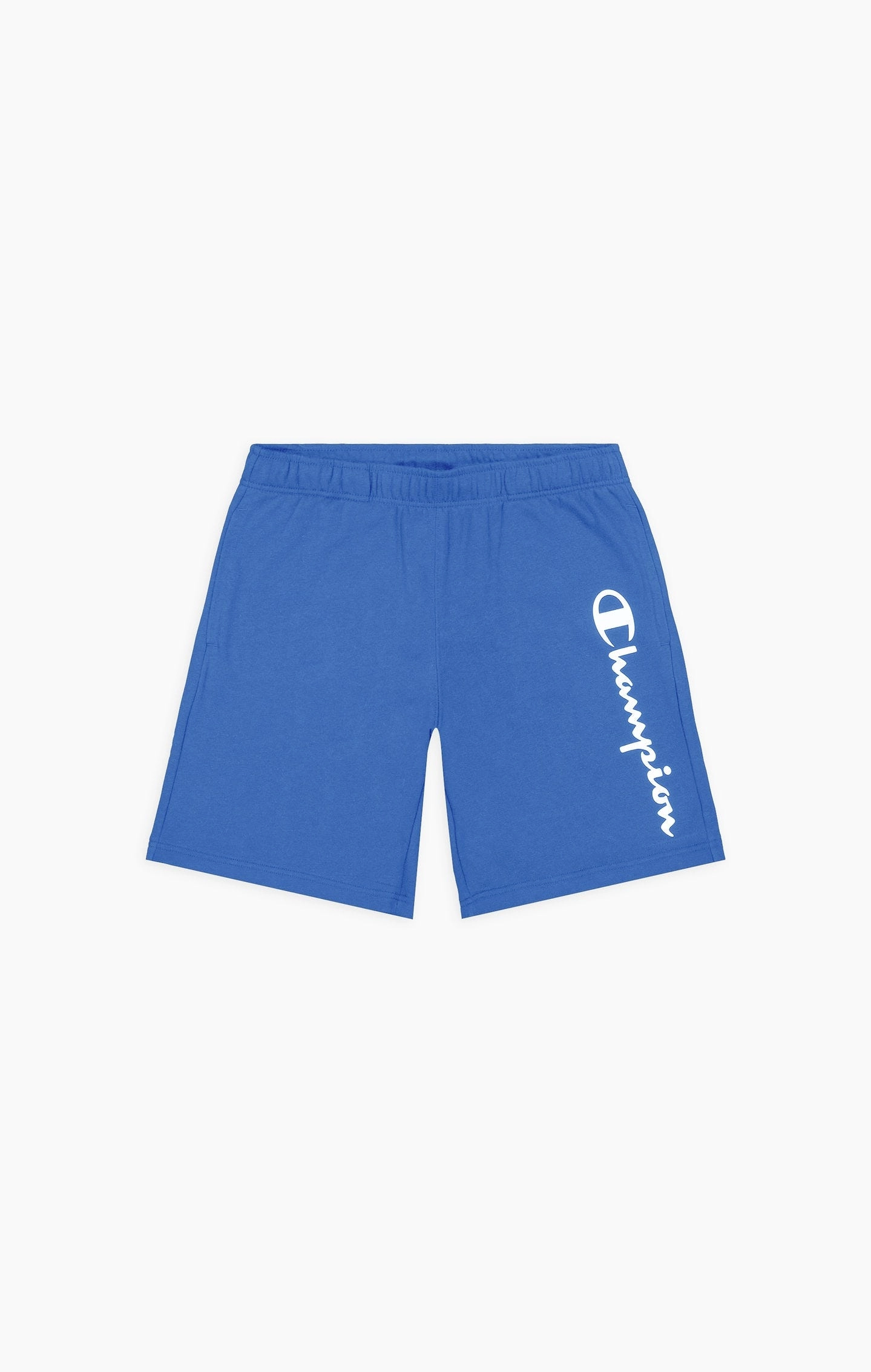 Shorts mit Tasche und vertikalem Logo-Schriftzug