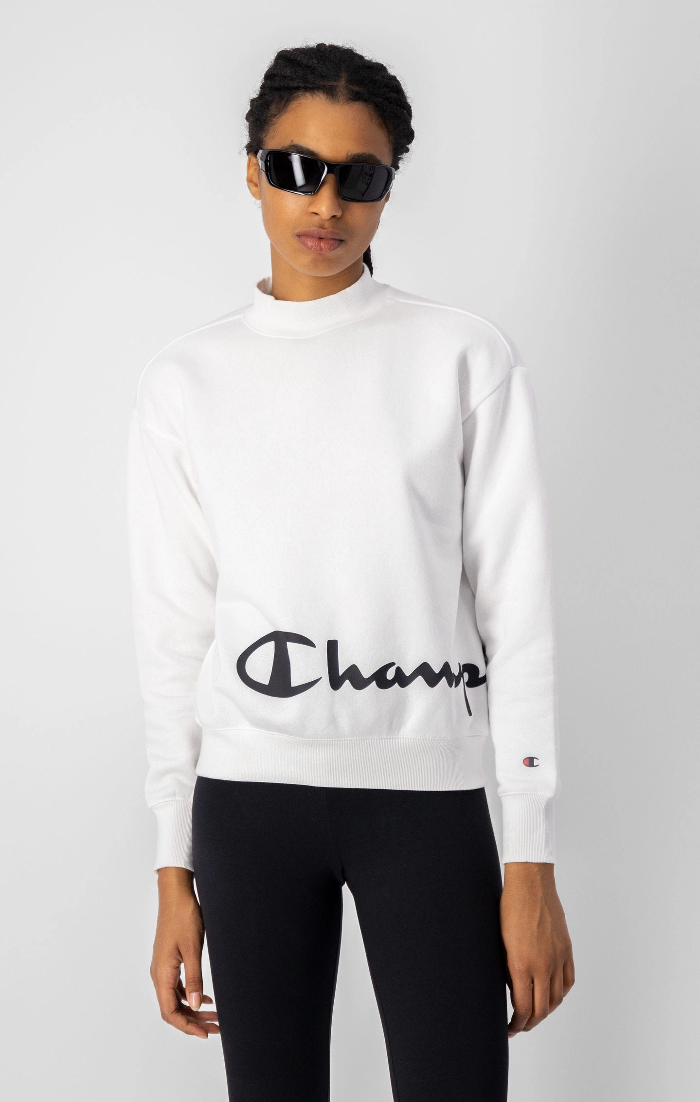 Oversize-Sweatshirt mit großem Logo-Schriftzug