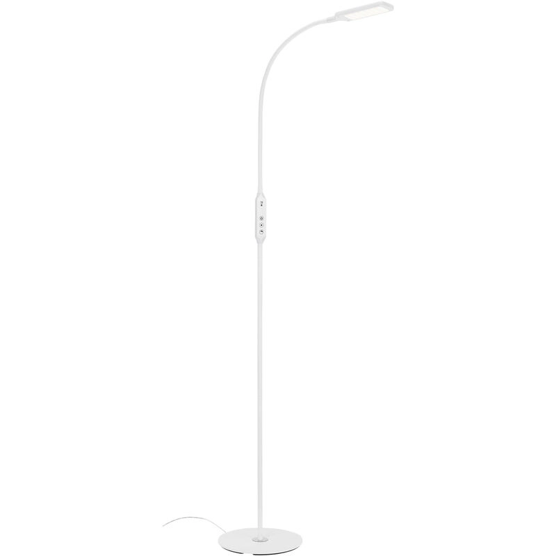 CCT LED Stehleuchte, 140 cm, 8 W, Weiß