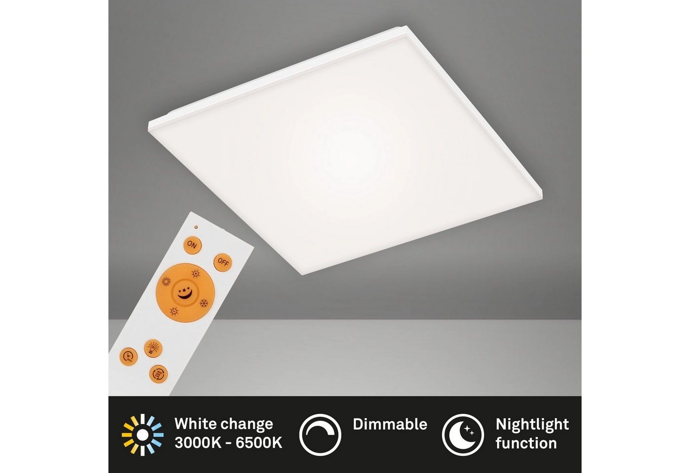 FRAMELESS LED Panel, 45 cm, 2800 LUMEN, 24 W, Weiß