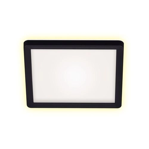 SLIM LED Panel, 19 cm, 12 W, Schwarz