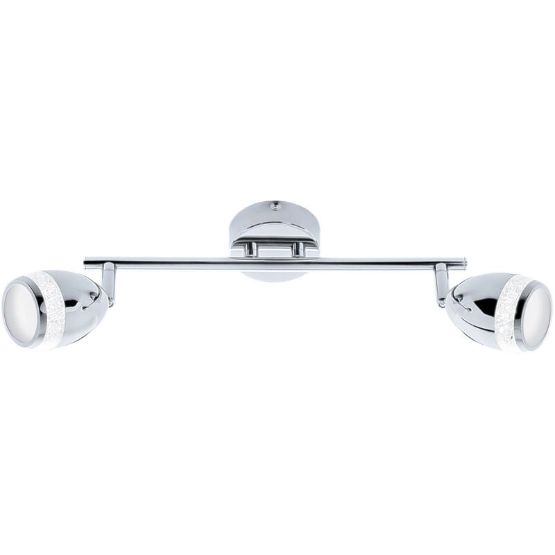 LED Spot Deckenleuchte, 32,4 cm, 8 W, Chrom