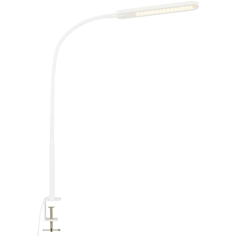 CCT LED Klemmleuchte, 50 cm, 8 W, Weiß