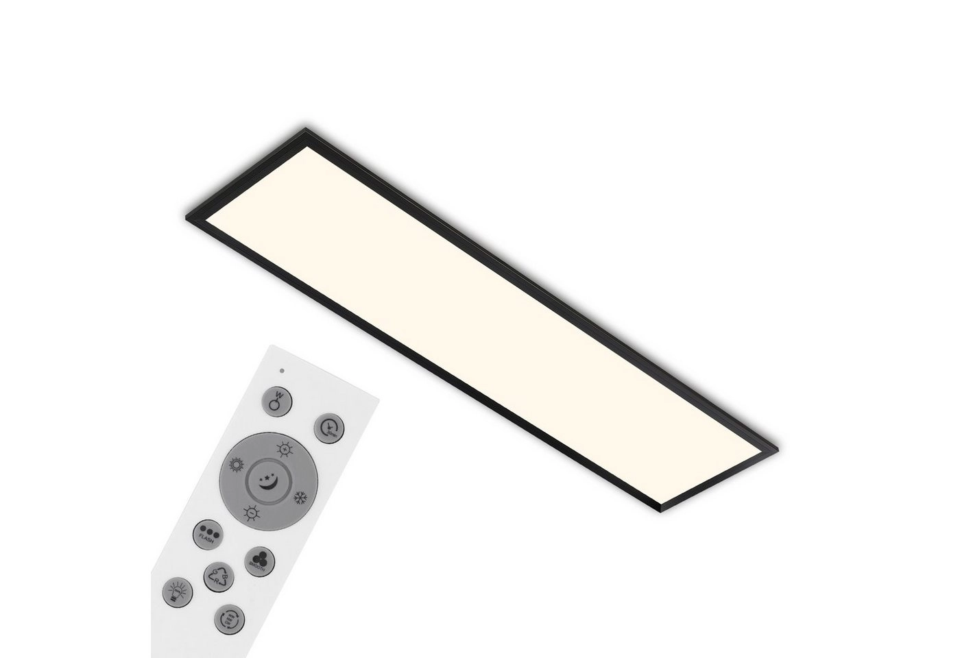 CCT LED Panel, 100 cm, 24 W, 2400 lm, schwarz