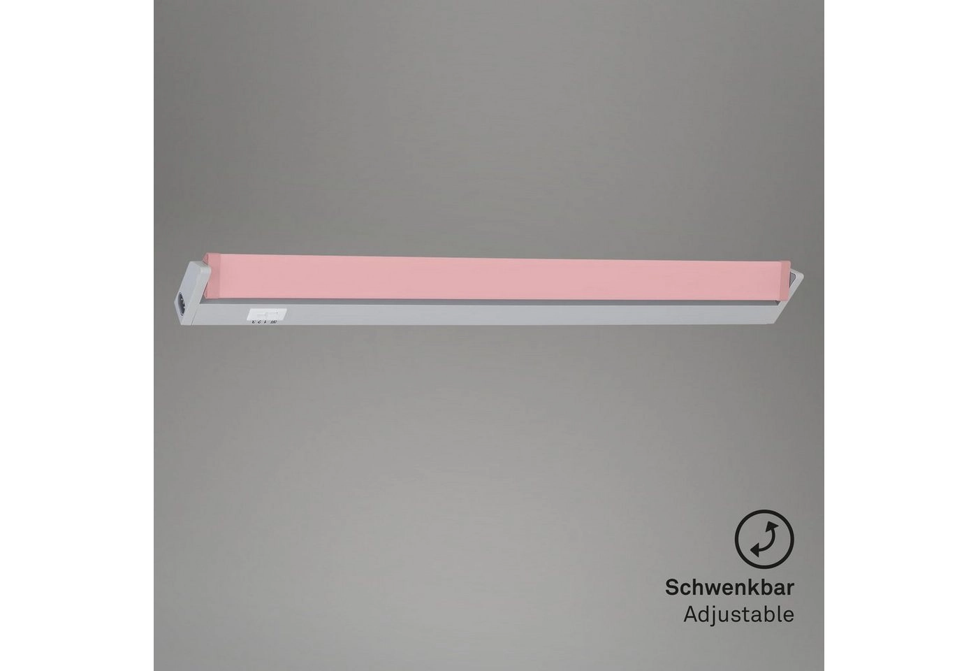 LED Unterbauleuchte, 54,5 cm, LED-Platine, 6,5 W, silber