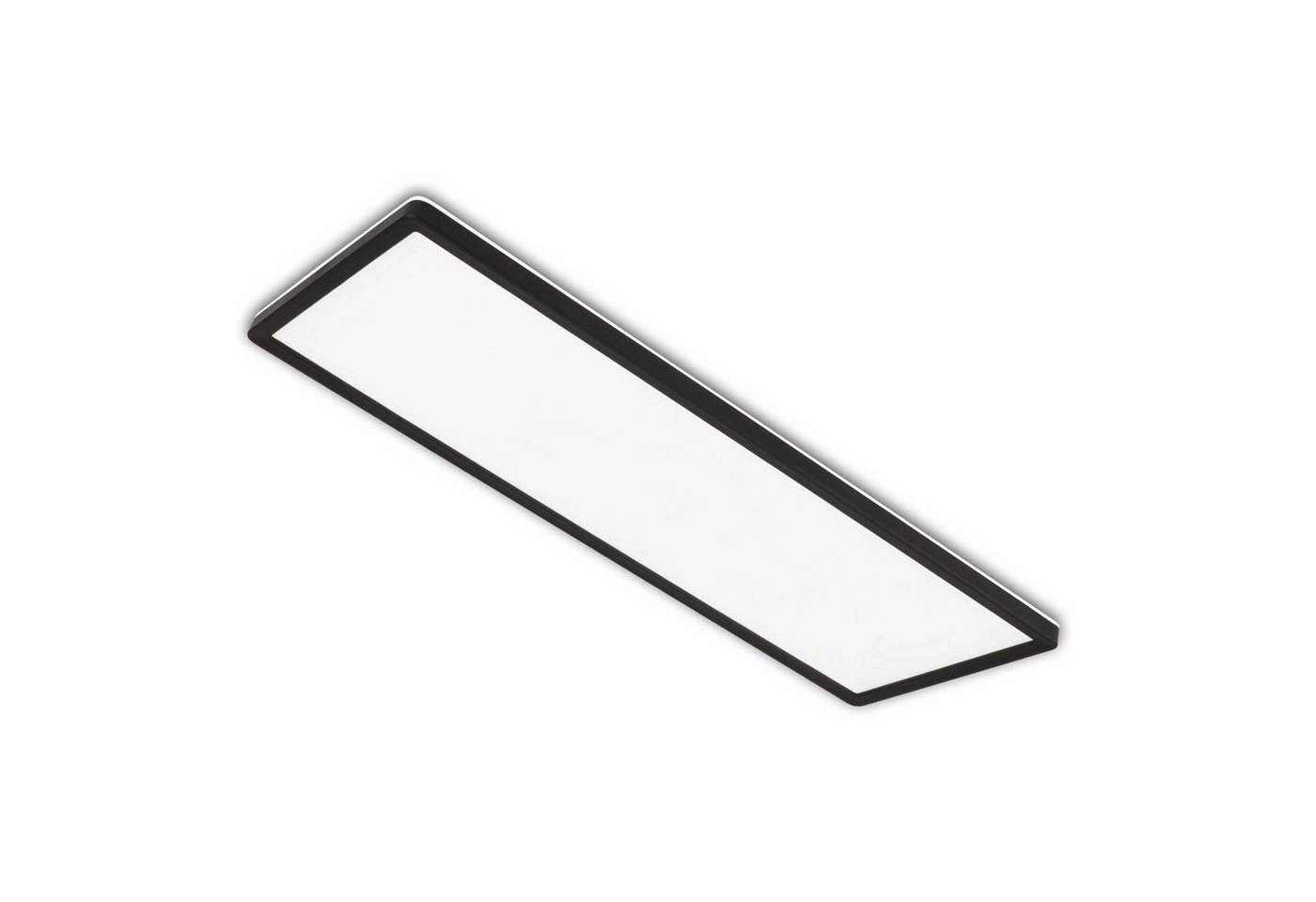 Ultraflaches LED Panel mit LED Backlight, 29,3 cm, 1x LED, 22 W, 3000 lm, schwarz